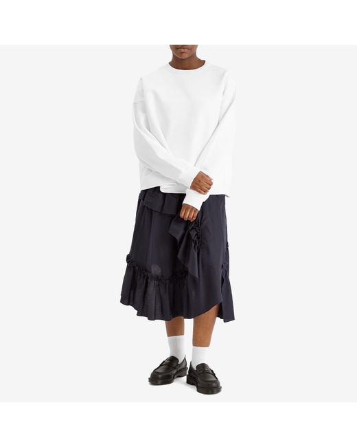 YMC White Studio Sweatshirt