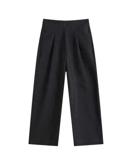 Studio Nicholson Blue Fellini Pleated Elevated Trousers