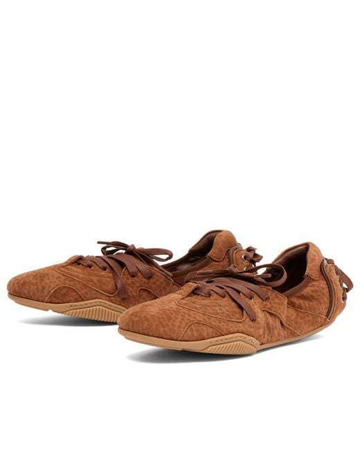 Acne Brown Bilaria Pigale Sneaker