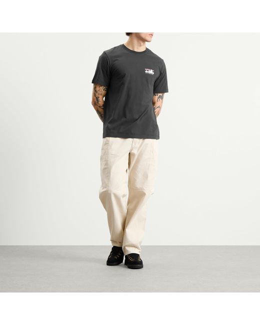 Patagonia Black 95 Oval Logo T-Shirt for men