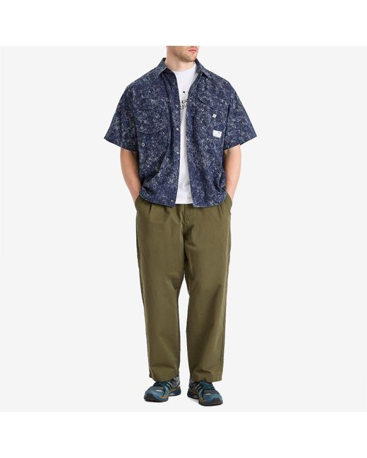 Uniform Experiment Blue Print Fishing Shirt for men