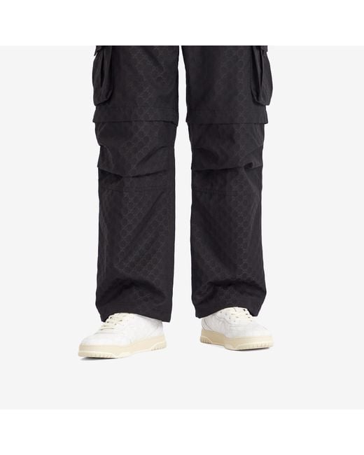 Gucci White Re-Web Monogram Sneaker for men