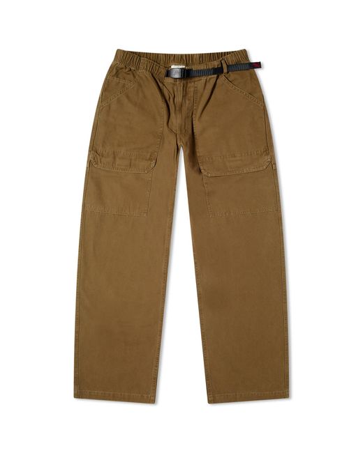 Gramicci Brown Canvas Equipment Pants for men