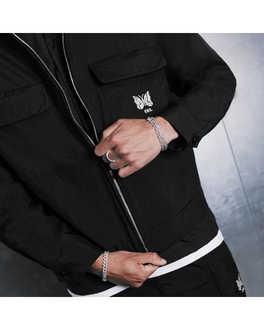 Needles Black End. X Sport Jacket
