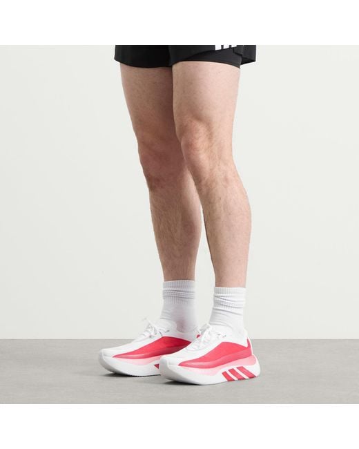 Adidas Pink Hyperboost Edge Sneaker for men