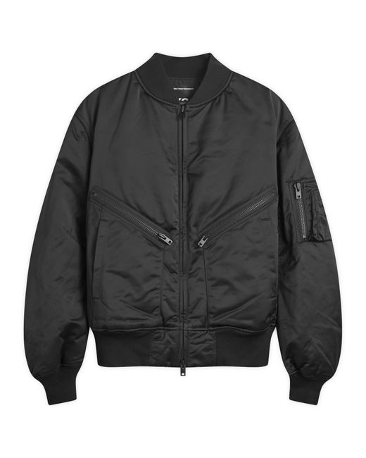 Y-3 Black Bomber Jacket for men