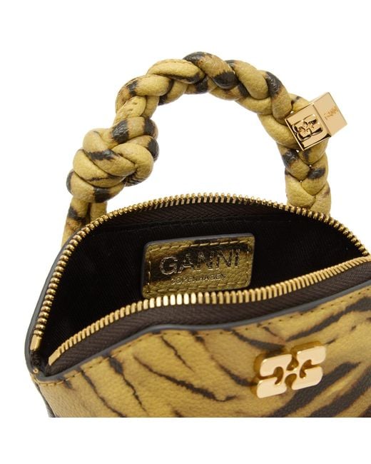 Ganni Metallic Bou Bag Nano Bag