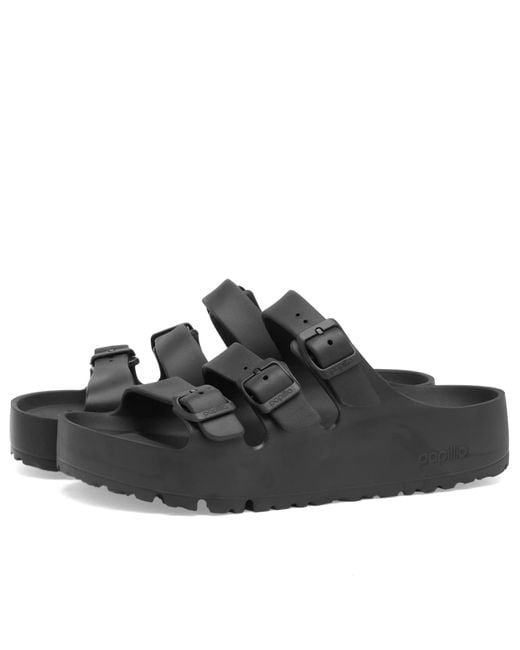 Birkenstock Black Florida Iii Flex Platform