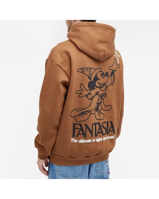 Butter Goods X Disney Sight & Sound Hoodie in Brown for Men