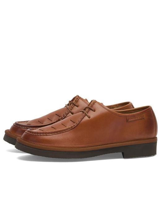GRENSON Brown Hubert Derby Shoe for men