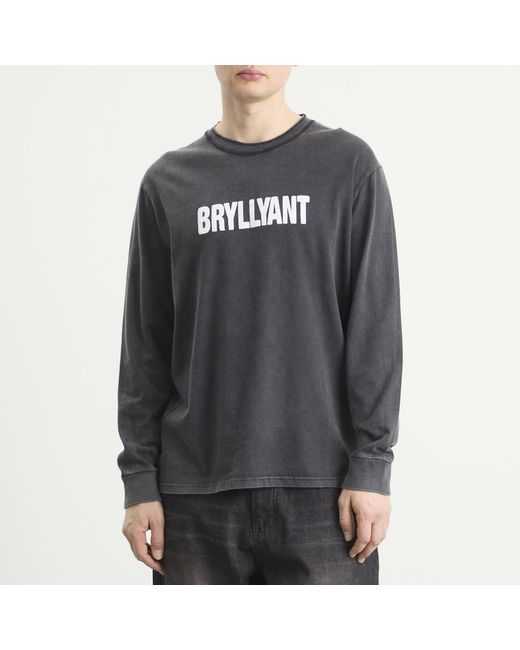 ACMH by Magic Castles Black Bryllyant Long Sleeve T-Shirt for men