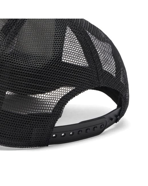 Cole Buxton Black Crest Trucker Cap