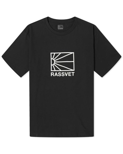 Rassvet (PACCBET) Black Big Logo T-Shirt for men