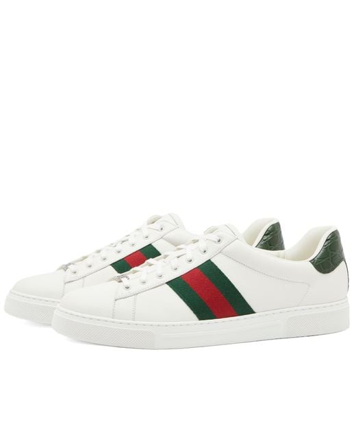 Gucci Multicolor Leather Ace Sneakers for men