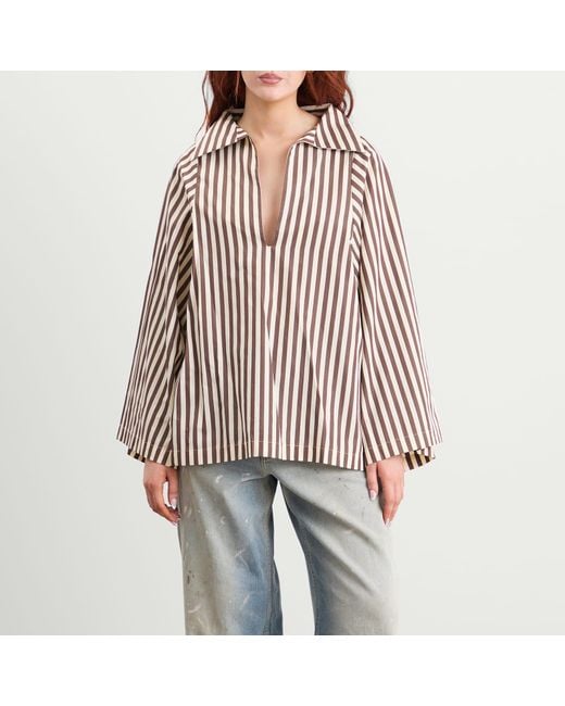 Faithfull The Brand Multicolor Gaia Stripe Shirt