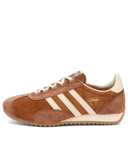 Adidas Brown Sl 72 Pt Sneaker for men