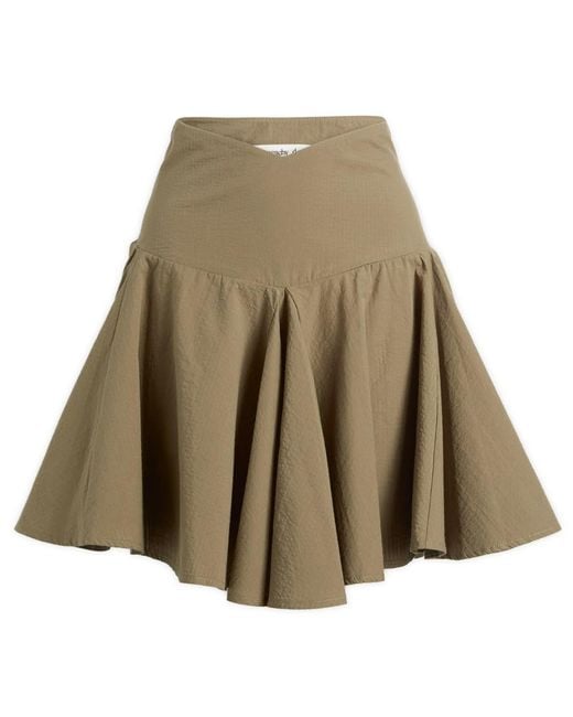 Peachy Den Brown Dylan Mini Skirt