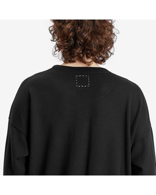 Visvim Jumbo Sb Crew Sweat in Black for Men | Lyst