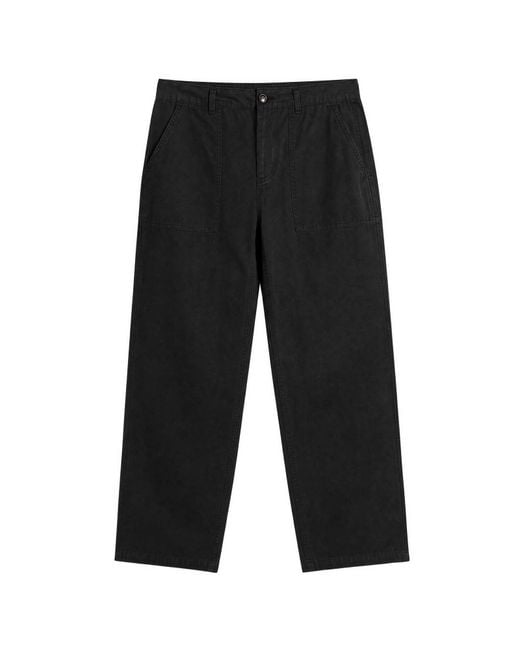 by Parra Black Art Pants for men