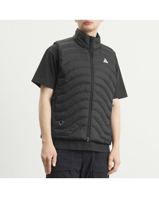 Nike Black Acg Lava Flow Vest for men