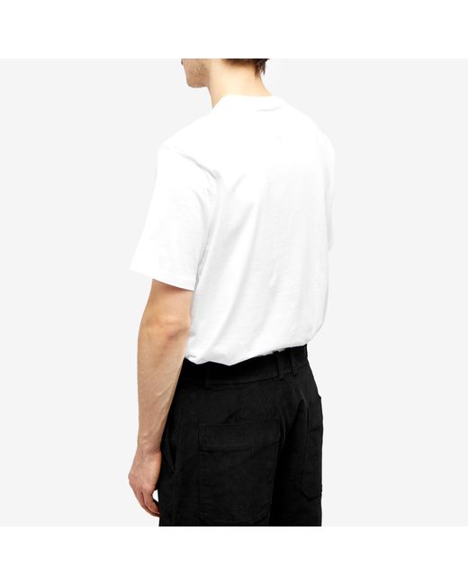 Studio Nicholson White Bric T-Shirt for men