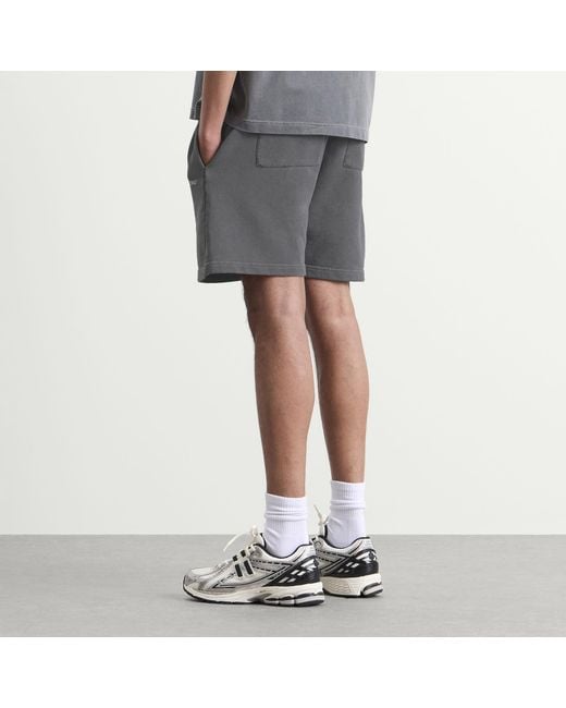 MKI Miyuki-Zoku Gray Uniform Sweat Shorts for men