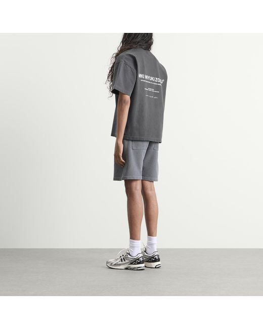 MKI Miyuki-Zoku Gray Design Studio T-Shirt for men