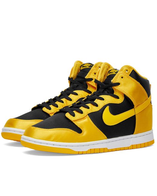 Nike Yellow W Dunk High Sneakers