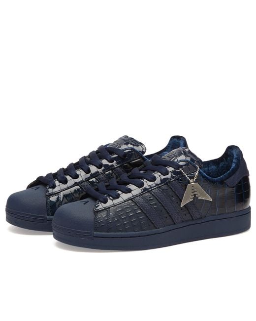 Adidas Blue Superstar Ii Anthony Edwards Sneakers for men