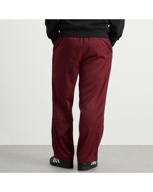 Adidas Red Baggy Track Pant for men