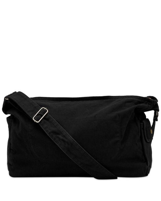 FRIZMWORKS Heavy Canvas Shoulder Bag in Black for Men Lyst