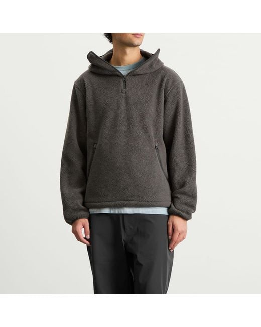 Hiking Patrol Gray Waypoint Fleece Pullover for men