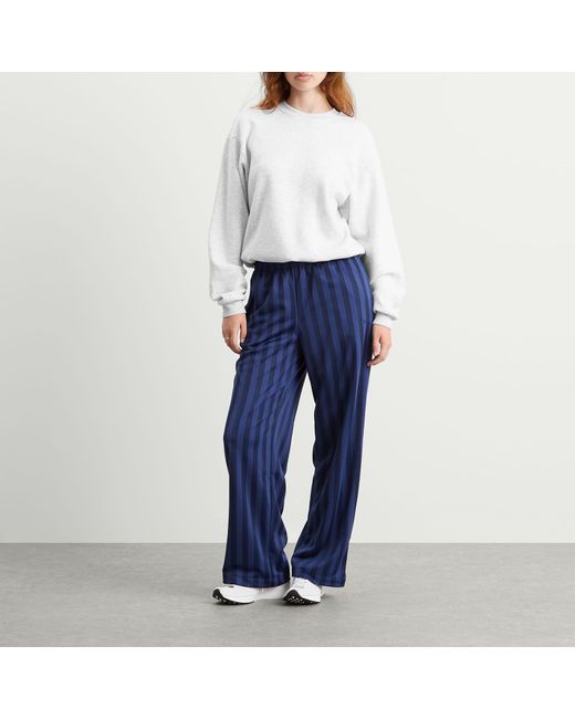 Nike Blue Jacquard Stripe Track Pant