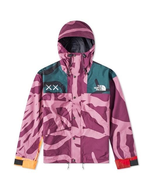 The North Face Xx Kaws Retro 1986 Mountain Jacket in Purple for Men Lyst