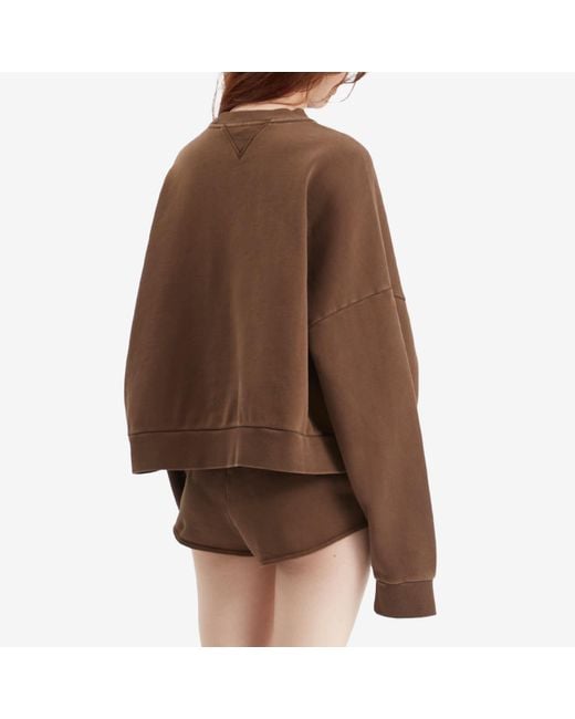 Entire studios Brown Box Crew Sweatshirt