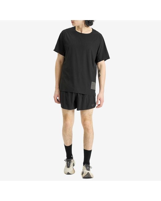 Y-3 Black Run Shorts for men