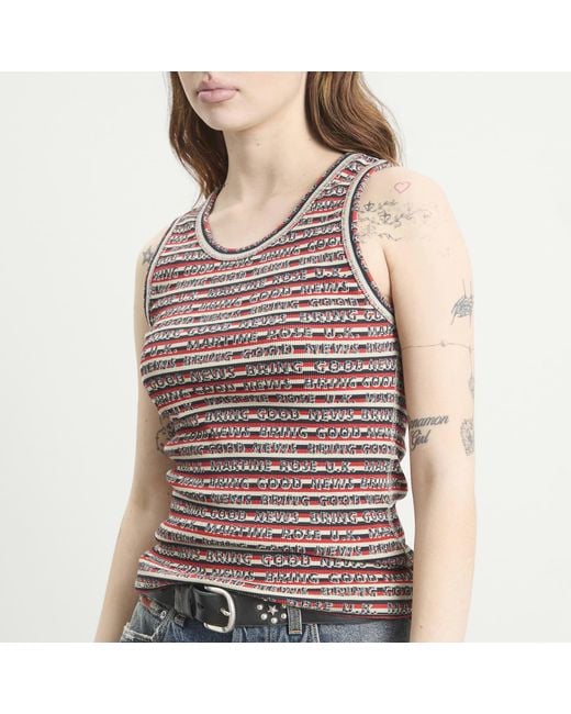 Martine Rose Multicolor Vest
