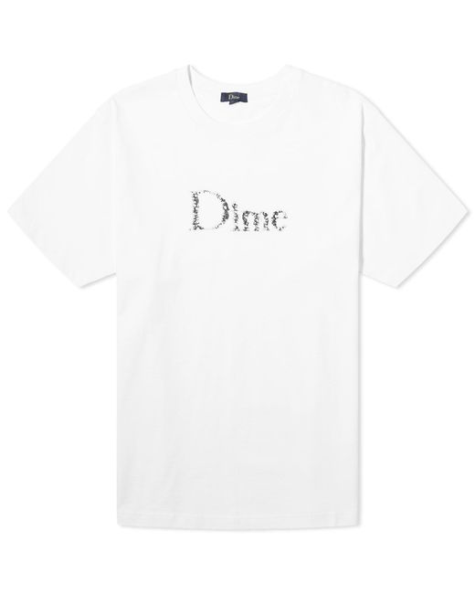 Dime White Classic Skull T-Shirt for men