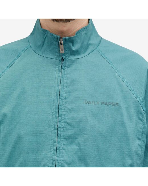 Daily Paper Blue Halif Track Jacket for men