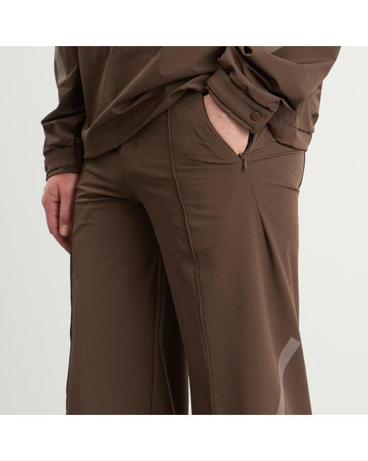 Adidas Brown X Entire Studios Zne Woven Pant for men