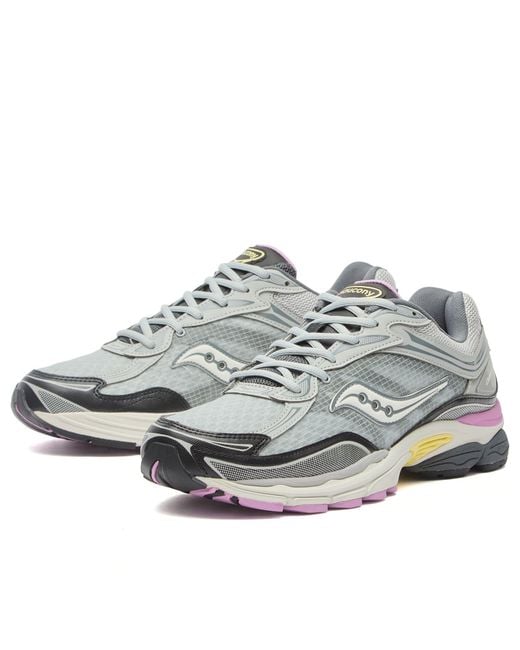 Saucony White Progrid Omni 9 Sneaker for men
