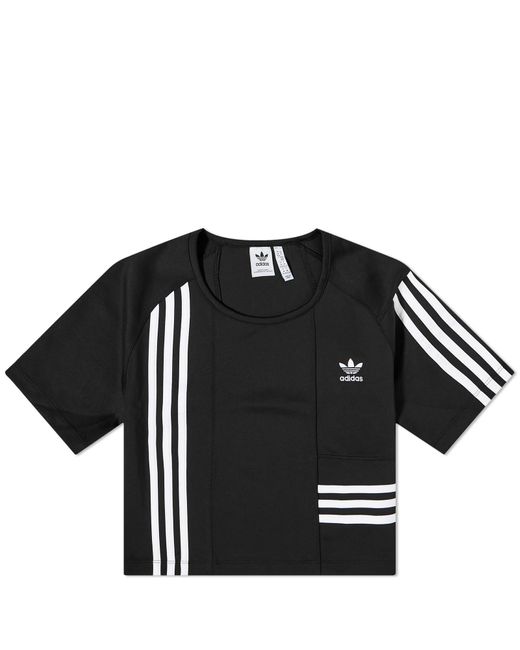 adidas Superstar T-shirt in Black | Lyst