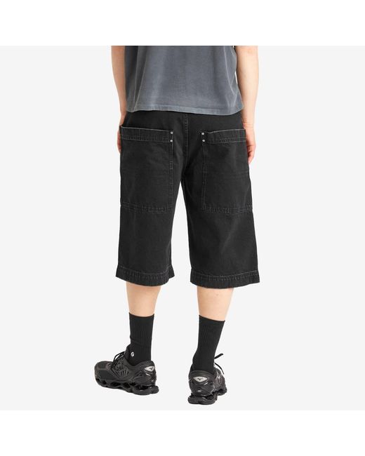 Entire studios Black D-Shorts for men
