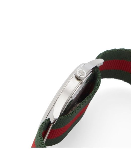 Gucci Metallic G-Timeless 38Mm Web Watch for men