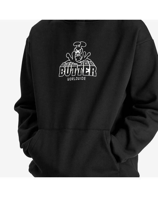 Butter Goods Black Alien Hoodie for men