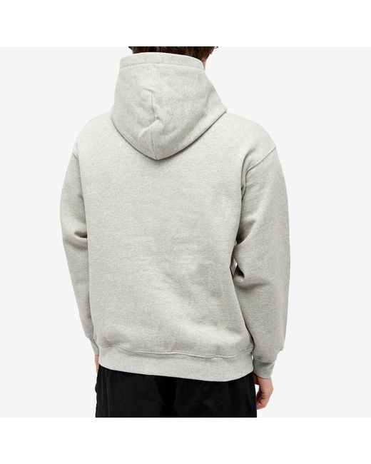 Dime Gray Encino Chenille Hoodie for men