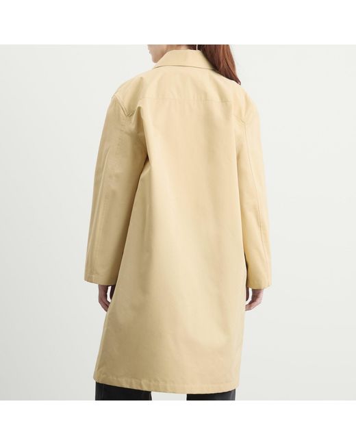 Jil Sander Natural Mac Jacket