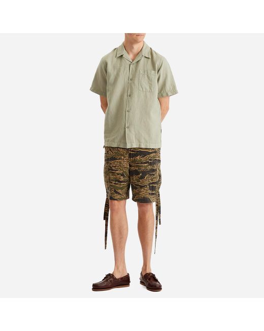 Maharishi Green Hemp Vacation Shirt for men