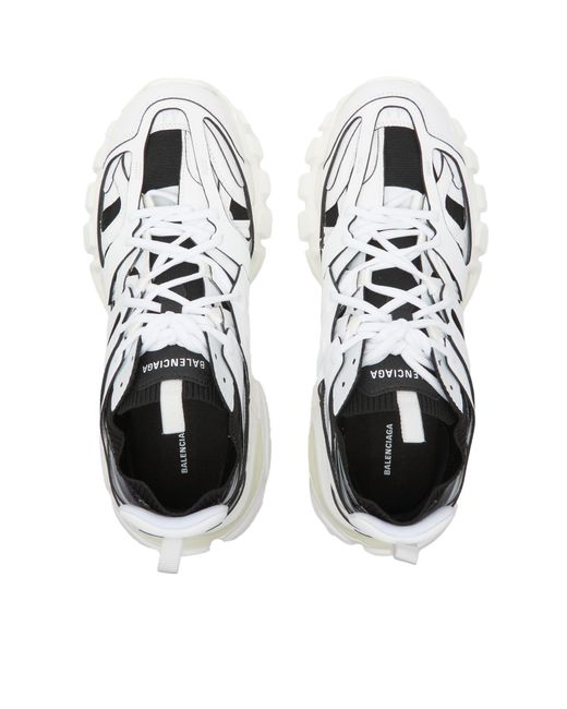 Balenciaga White Track Sock Sneakers for men