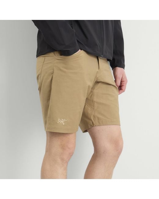 Arc'teryx Natural Kragg Cotton 9" Shorts for men